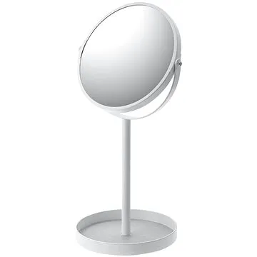 YAMAZAKI Zrcátko kosmetické s miskou Tower 2819, bílé (2819)