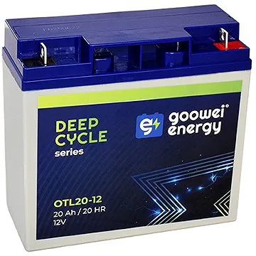 GOOWEI ENERGY OTL20-12, baterie 12V, 20Ah, DEEP CYCLE (OTL20-12)