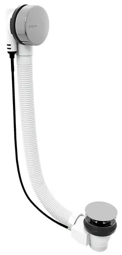 Polysan Vanová souprava, bovden, délka 800mm, zátka 72mm, chrom, 71852