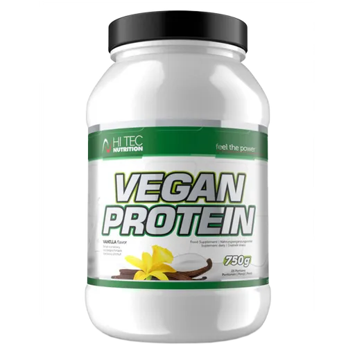 HiTec Nutrition Vegan protein 750g - čokoláda