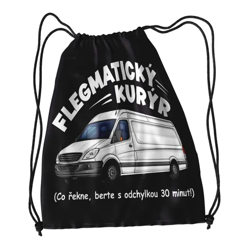 Vak na záda Flegmatický kurýr