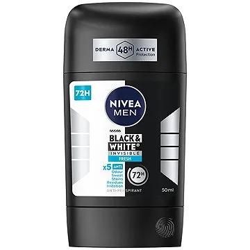 NIVEA MEN Stick AP B&W Invisible Fresh 50 ml (9005800352244)