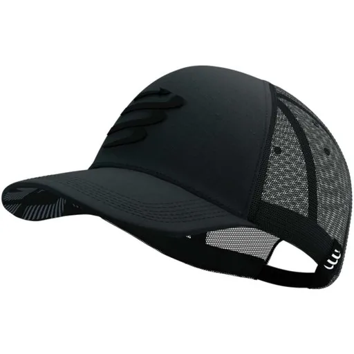 Compressport TRUCKER CAP Kšiltovka, černá, velikost
