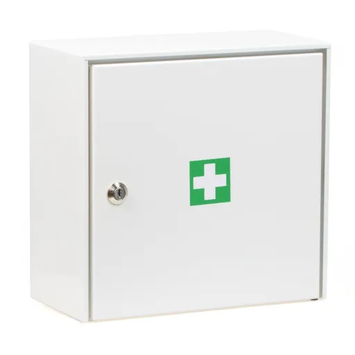 ŠTĚPAŘ Nástěnná lékárnička pro 10 osob kovová