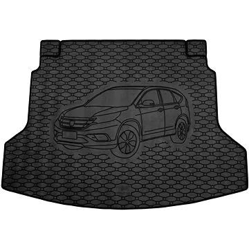 ACI HONDA CR-V 12-15 gumová vložka černá do kufru s ilustrací vozu (2587X01C)
