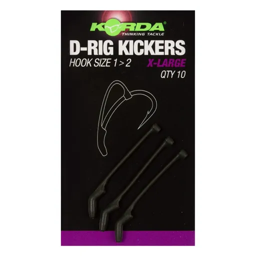 Korda Rovnátka Kickers D Rig Green 10ks,Korda Rovnátka Kickers D Rig Green 10ks