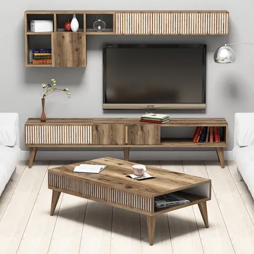 Living Room Furniture Set Milan - Walnut