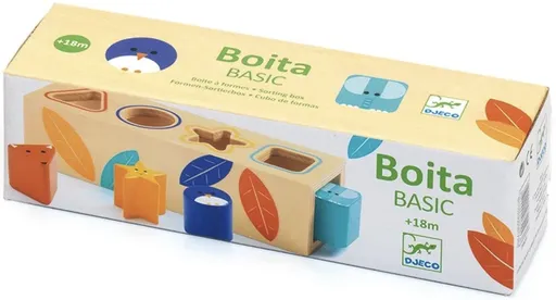 DJECO Vkládací tvary barevná zvířátka