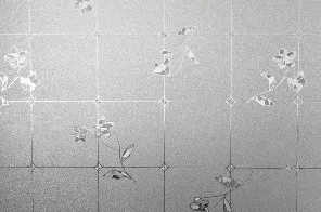 Statická fólie - křišťálové květiny (S9032)