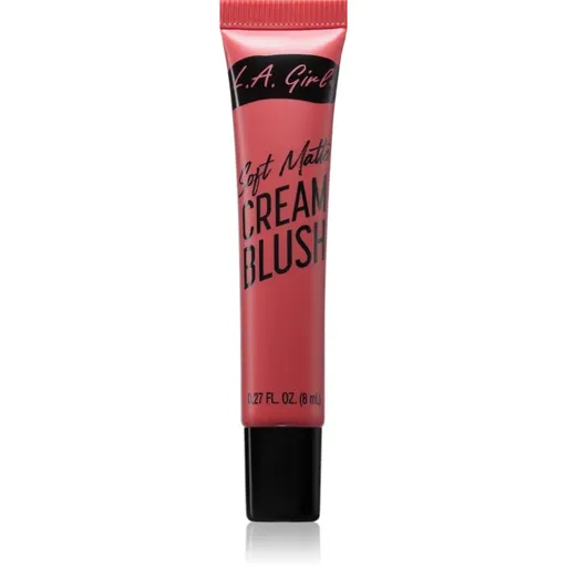 L.A. Girl Cosmetics Soft Matte tekutá tvářenka odstín Kiss Up 8 ml