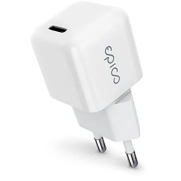 Epico 30W GaN mini nabíječka - bílá (9915101100138)