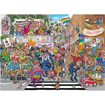 Puzzle WASGIJ 34: Kus hrdosti 1000 dílků (8710126191811)