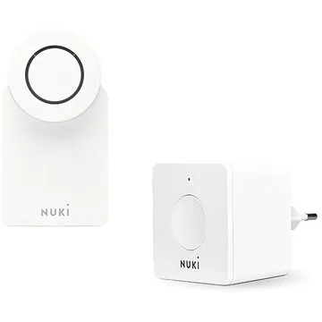 NUKI Smart Lock 3.0 +  Bridge bílý