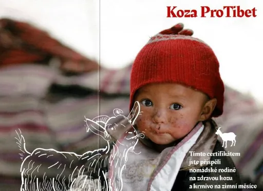 Příspěvek 50 Kč pro organizaci MOST ProTibet