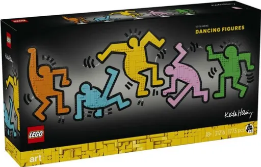 Keith Haring – Tančící postavy - LEGO Art (31216)