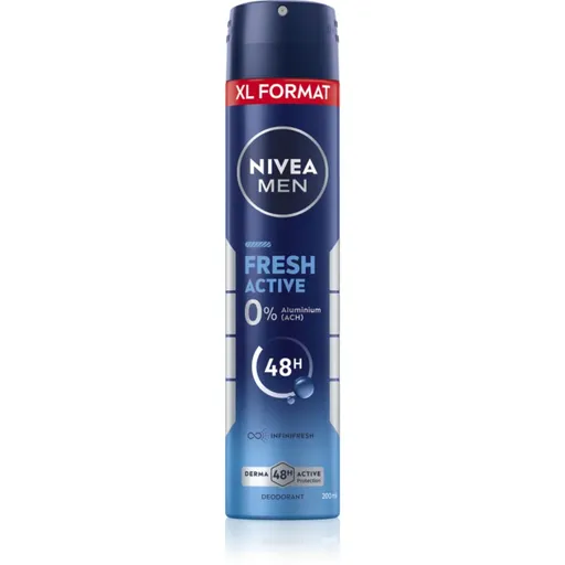 NIVEA MEN Fresh Active deodorant ve spreji pro muže 200 ml