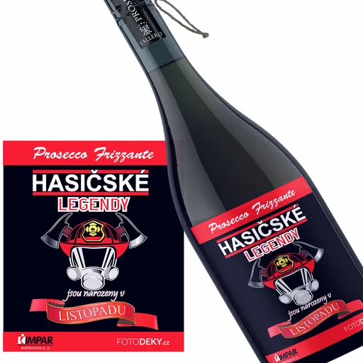 Víno Hasičské legendy (Druh Vína: Prosecco, Měsíc: 11 – Listopad)