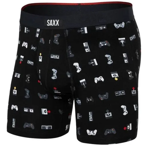 SAXX VIBE EXTRA Pánské boxerky, černá, velikost