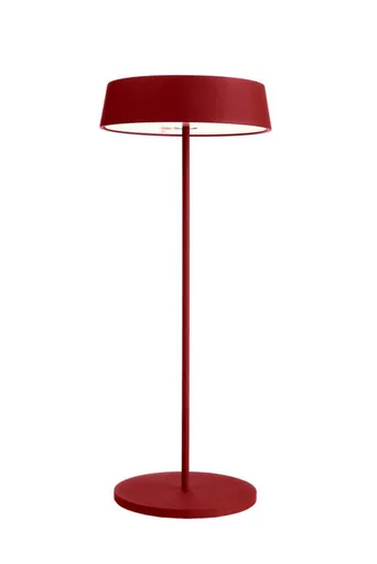 Light Impressions Deko-Light stolní lampa Miram stojací noha + hlava rubínová červená sada 3,7V DC 2,20 W 3000 K 196 lm 120 rubínová červená RAL 3003 620097