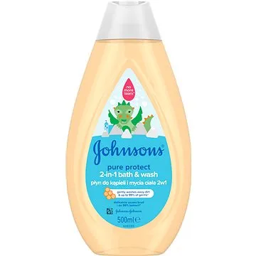 JOHNSON'S BABY Pure Protect koupel a mycí gel 2v1 500 ml (3574669908290)