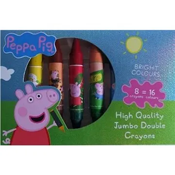 JIRI MODELS oboustranné, Peppa 8 ks