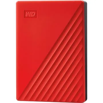 WD My Passport 4TB, červený (WDBPKJ0040BRD-WESN)