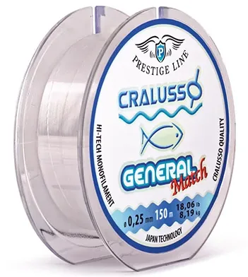 Cralusso vlasec general match 150 m - 0,20 mm 5,12 kg