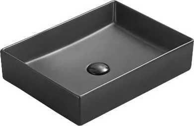 MEXEN Goya umyvadlo na desku 51x37, černá mat 22185085