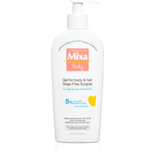Mixa Baby sprchový gel a šampon 2 v 1 pro děti 250 ml