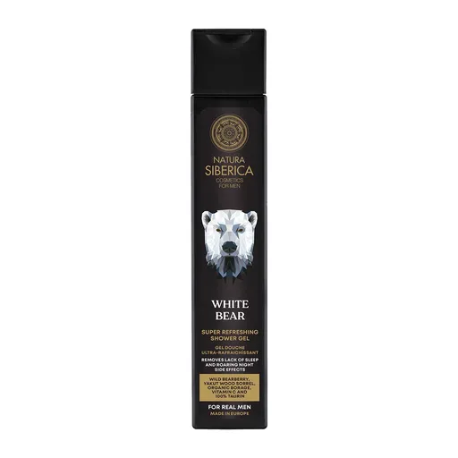 Natura Siberica Osvěžující sprchový gel Men White Bear (Super Refreshing Shower Gel) 250 ml