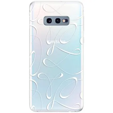 iSaprio Fancy - white pro Samsung Galaxy S10e (fanwh-TPU-gS10e)