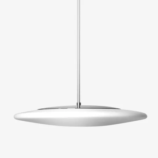 LUCIS závěsné svítidlo RONDO 23,3W LED 4000K sklo chrom opál ZT.K2.R450.80M DALI2 DALI