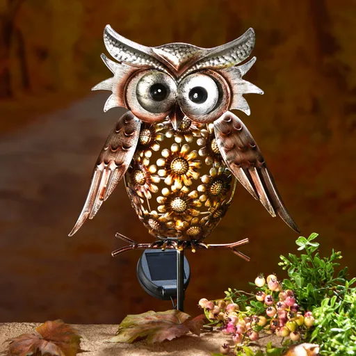 Solární dekorace Výr