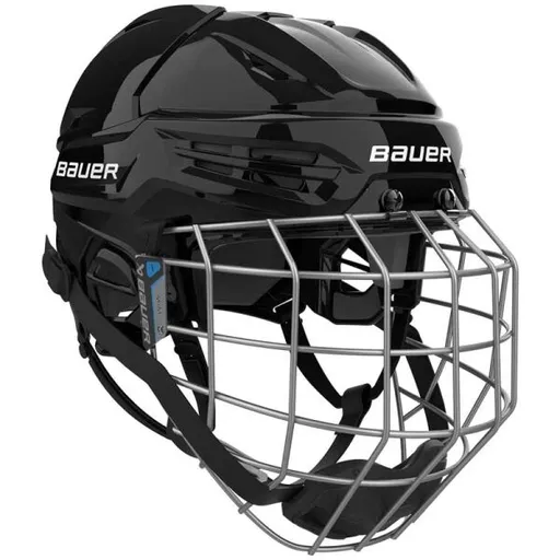 Bauer S24 RE-AKT 55 COMBO Hokejová helma, černá, velikost