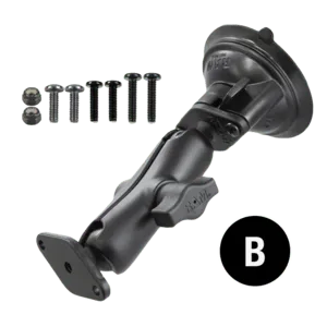 RAM Mounts RAM-B-166-UN7U Composite Suction Base Bracket