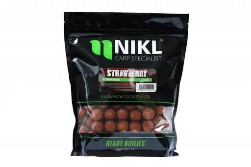 Nikl Boilies Strawberry - 20mm  250g,Nikl Boilies Strawberry - 20mm  250g