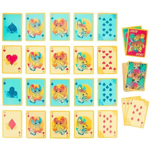 Stitch hrací karty do vody