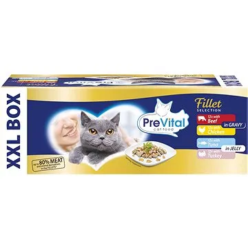Prevital filetky maso a ryba 48 × 85g (5999566111488)
