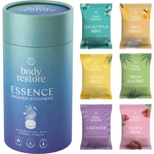 Body Restore Essence Shower Steamers tablety do sprchy 6 ks