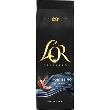L'OR Fortissimo Espresso, zrnková káva, 500g (4055488)