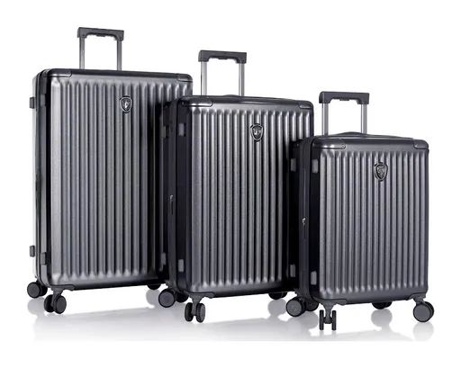 Sada cestovních kufrů Heys Luxe S,M,L Gunmetal