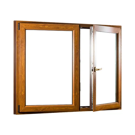 Dvoukřídlé plastové okno se štulpem REHAU Smartline+ - SKLADOVÁ-OKNA.cz - 1450 x 1300