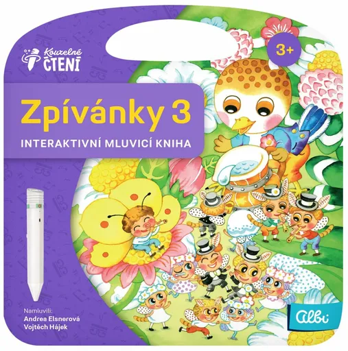 Kniha Zpívánky 3 - Kouzelné čtení Albi
