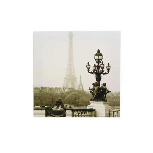 TORO Obraz 20 x 20 cm, potisk "Krajina 4", plátno