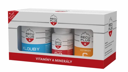 RECUPLUS Klouby, Vitamin C, Vitamin D3