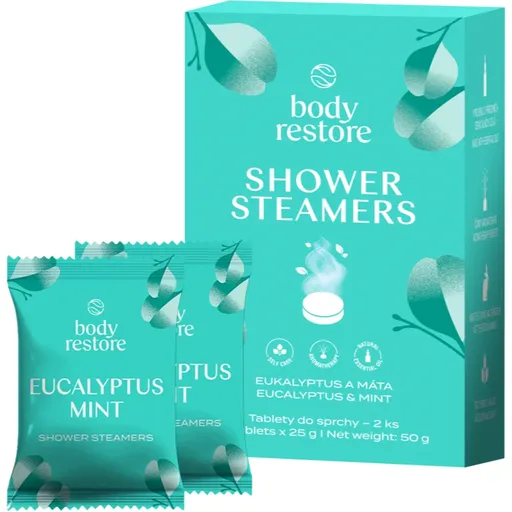 Body Restore Eucalyptus & Mint Shower Steamers tablety do sprchy 2x25 g