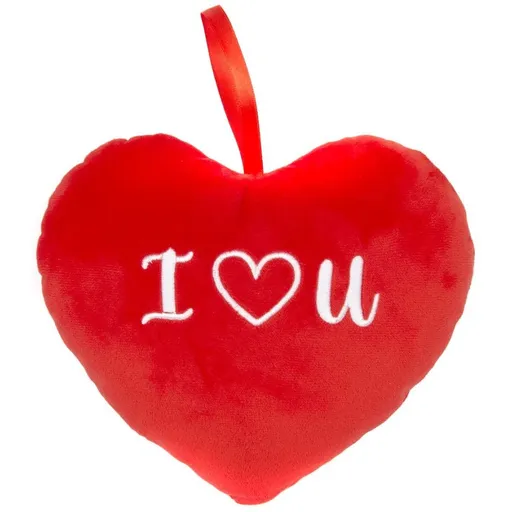 Plyšové Valentinské srdce 22 cm