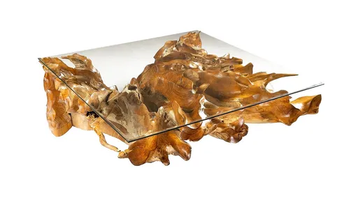 DEOKORK Teakový stolek BRANCH XXXII