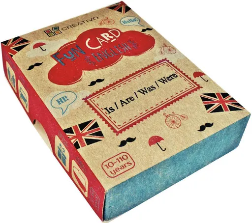Fun Card English: Is/Are/Was/Were