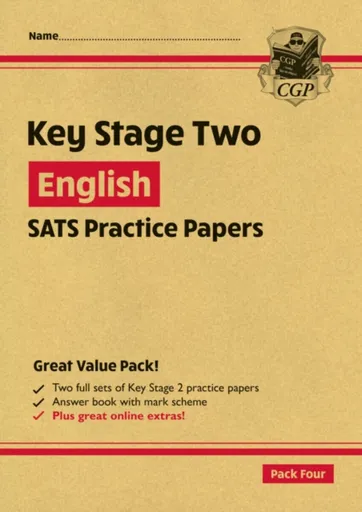 KS2 English Year 6 SATS Practice Papers: Pack 4 - for the 2026 tests (with free Online Extras) - CGP Books